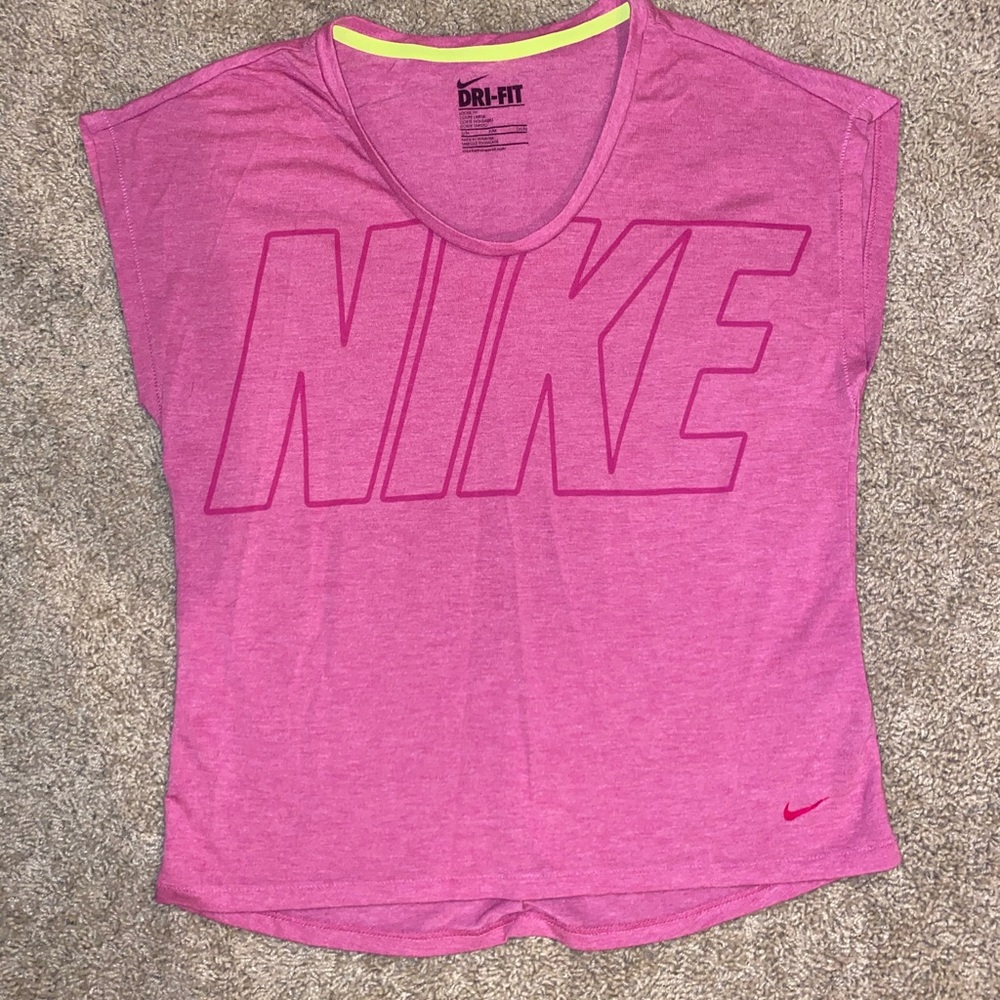 Pink Nike Top